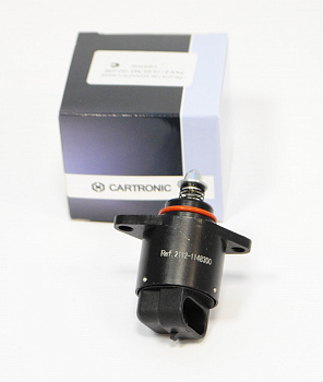 Регулятор холостого хода 2108-15,2170,1118 инжект. "CARTRONIC" (метал.корпус)