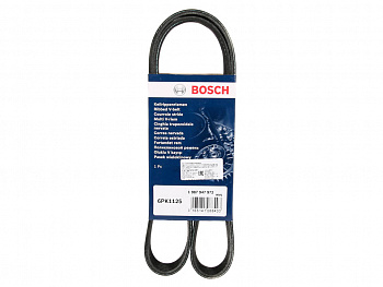 Ремень 1125 генератора 2110-12,2170 кондиционер (16 кл.) (6PK1125) "BOSCH"