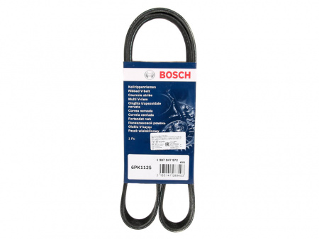 Ремень 1125 генератора 2110-12,2170 кондиционер (16 кл.) (6PK1125) "BOSCH"