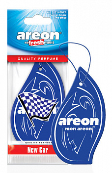 Ароматизатор подвесной картонный "AREON MON CLASSIC" "Refreshment" New Car