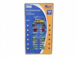 Предохранитель плоский мини "KRAFT" (к-т 12шт)