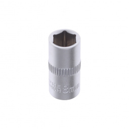 Головка  1/4"  8мм 6 гранная "AV Steel"