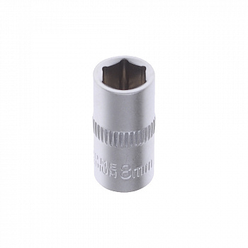 Головка  1/4"  8мм 6 гранная "AV Steel"