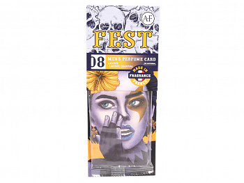 Ароматизатор подвесной картонный "AURA FRESH FEST" №8