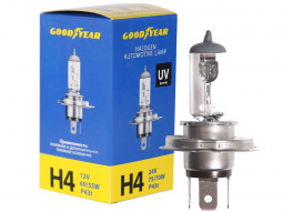Лампа галоген H4  12/60/55W P43t "Goodyear"