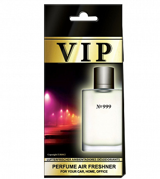 Ароматизатор подвесной "CARIBI VIP" №999 по мотивам Giorgio Armani Aqua di Gio