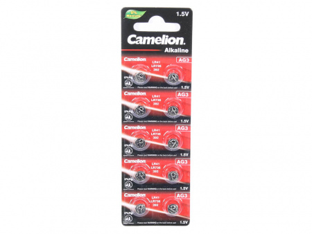 Батарейка LR41/392A/AG 1.5V CAMELION