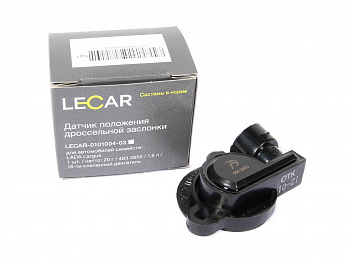 Датчик положения дроссельной заслонки ВАЗ инж б/контактный "LECAR"  (фирм.упак)