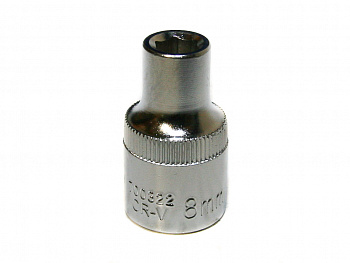 Головка  8мм  6 гранная "KRAFT"