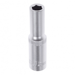 Головка  1/4"  6мм 6 гранная "AV Steel" высокая