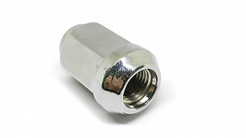 Гайка колеса 2121-23,М12*1,25 (35, кл.19, конус, закрытая, хром) SUBARU, SUZUKI