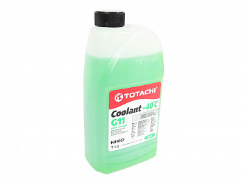 Антифриз зеленый  1кг G11 TOTACHI NIRO Coolant Green -40C
