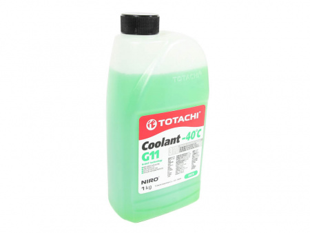 Антифриз зеленый  1кг G11 TOTACHI NIRO Coolant Green -40C