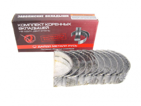 Вкладыши коренные дв.402,УАЗ (0.50) "ДайдоМеталлРусь"
