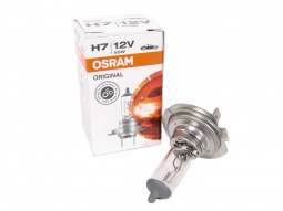Лампа галоген H7 12/55W "OSRAM"