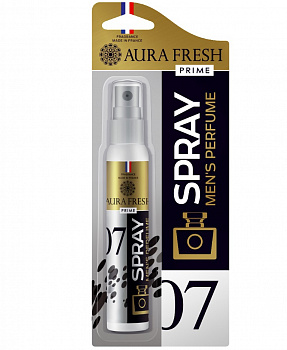 Ароматизатор спрей "AURA FRESH" PRIME SPRAY №7 (AZZARO-WANTED)
