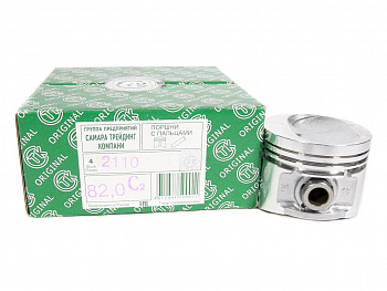 Поршень 2110 d-82,0 "СТК" с пальцами (к-т 4шт) гр."C"