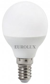 Лампа светодиодная EUROLUX LL-E-G45-7W-230-2,7K-E14