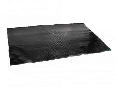 Шумо-виброизоляция "StP" "Smartmat Black 40" 750*470*4,0мм (фольгированный битумный лист)