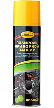 Полироль панели (335 мл) (яблоко) аэрозоль  "Астрохим"