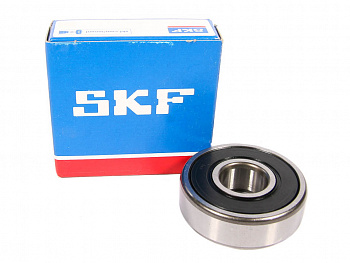 Подшипник генератора 2101-09, Ока (180302) большой "SKF"