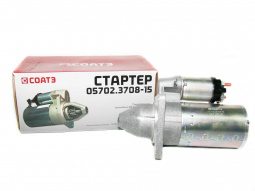 Стартер 1118,2170 (редукторный) "СОАТЭ" 3 шпильки 9 зубов (усил. КПП)