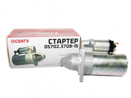 Стартер 1118,2170 (редукторный) "СОАТЭ" 3 шпильки 9 зубов (усил. КПП)