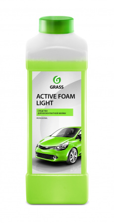 Автошампунь для БЕСКОНТАКТНОЙ МОЙКИ  1 л "GRASS" "Active Foam Light"