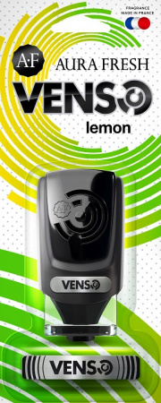 Ароматизатор на дефлектор "AURA FRESH Venso Lemon" (Лимон)