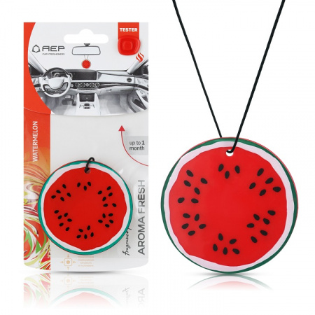 Ароматизатор подвесной "AЕР" "AROMA FRESH" Watermelon