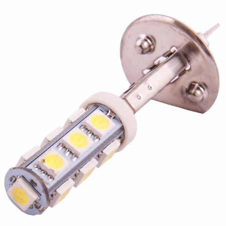 Лампа светодиод H1 12V 13 SMD диодов 1-конт Белая SKYWAY Ближний, дальний, противотуманные