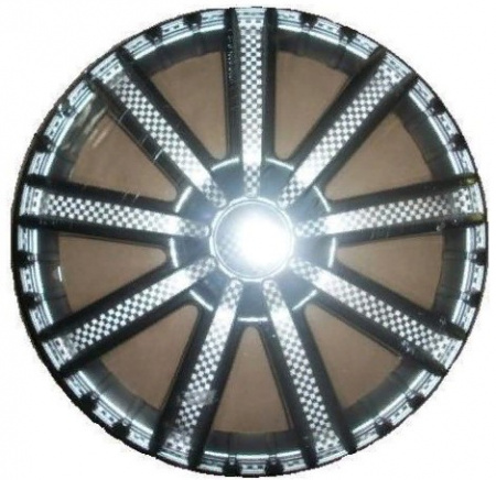 Колпаки декоративные 15" (к-т 2шт) "Круиз Super Silver"