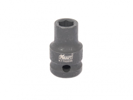Головка ударная 10мм 6 гранная 1/2" "KRAFT"