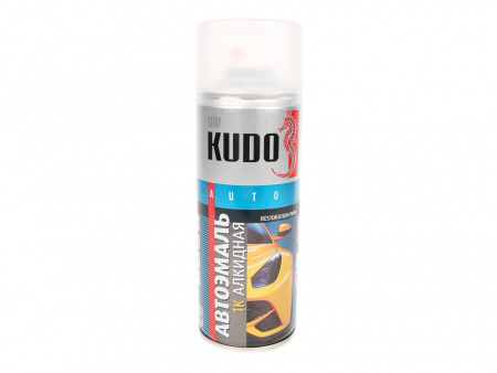 Краска аэрозольная 1025 оранжевая "KUDO" (520 мл)