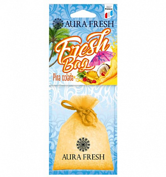 Ароматизатор подвесной мешочек "AURA FRESH" Fresh Bag Pinacolada" (Пинаколада)