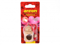 Ароматизатор подвесной с деревянной крышкой "AREON FRESCO" Bubble Gum (Бубль Гум)