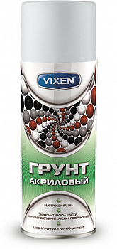 Грунт спрей (520 мл) акриловый белый "VIXEN"   универсальный
