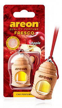 Ароматизатор подвесной с деревянной крышкой "AREON FRESCO" Red Apple
