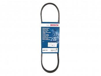 Ремень генератора Largus, Logan, Sandero без ГУР, без конд. (4РК715) "BOSCH"