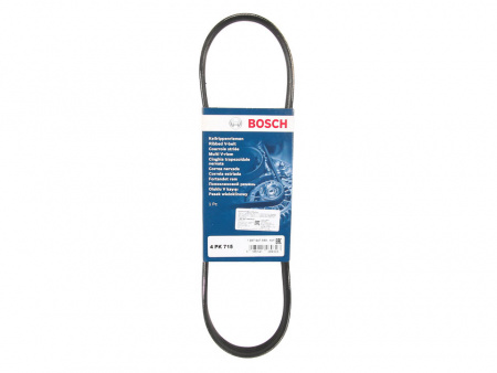 Ремень генератора Largus, Logan, Sandero без ГУР, без конд. (4РК715) "BOSCH"