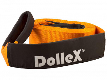 Трос буксировочный динамический  7т (6м) "DolleX" (стропа рывковая)