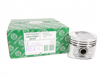 Поршень 21083 d-82,4 "СТК" с пальцами (к-т 4шт) гр."B"