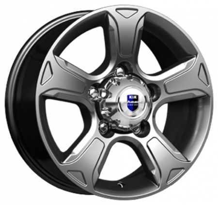 Диск колеса K&K Атлант Дарк Платинум 7*16/5*139,7 d108,5 ЕТ35 (KC757-01)