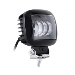 Фара доп. светодиодная "Вымпел" WL-330 (кв. мет. корп., LENS, 3 LED, 45W)