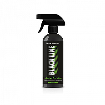 Очиститель салона (400 мл) "Shine Systems" Black Line InteriorDetailer Bergamot, триггер