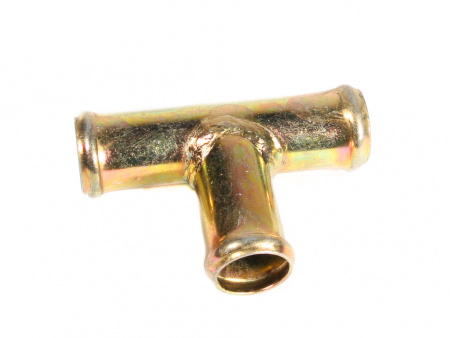 Переходник под шланг (тройник) d=16мм (метал.)