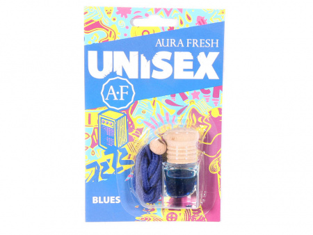 Ароматизатор подвесной с деревянной крышкой "AURA FRESH" UNISEX Blues
