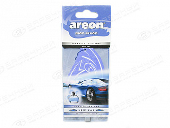 Ароматизатор подвесной картонный "AREON MON AREON" New Car