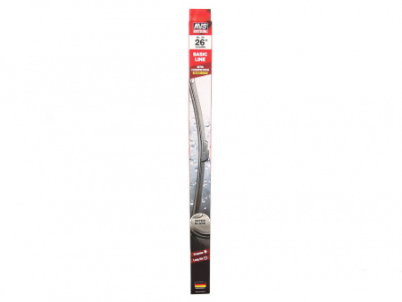 Щетка стеклоочистителя бескаркасная 650мм 26" "AVS" Basic Line BL-26