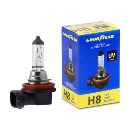 Лампа галоген H8 12/35W "GOODYEAR" PGJ19-1